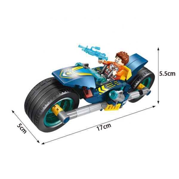 Set constructie motocicleta si ATV dimensiuni 2