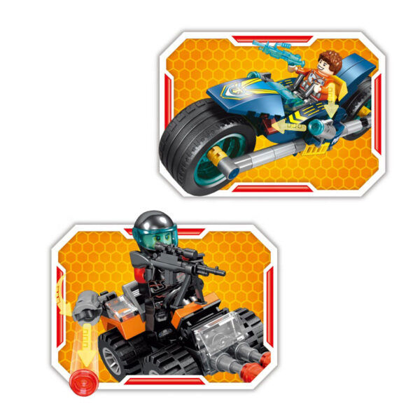 Set constructie motocicleta si ATV model
