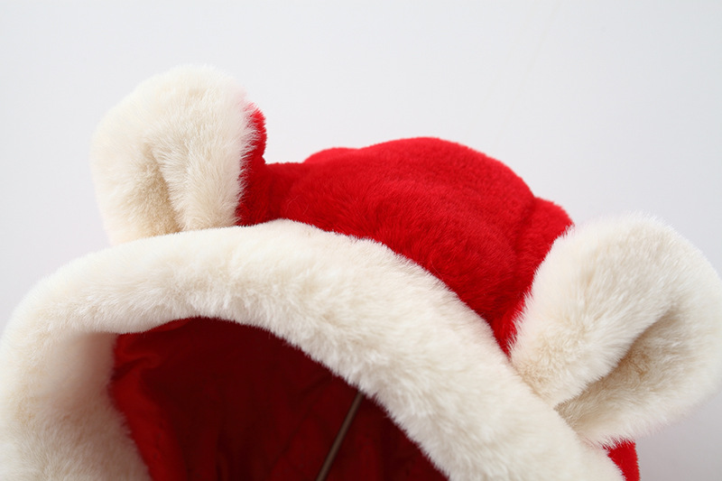 Palton rosu ciucurei (10)