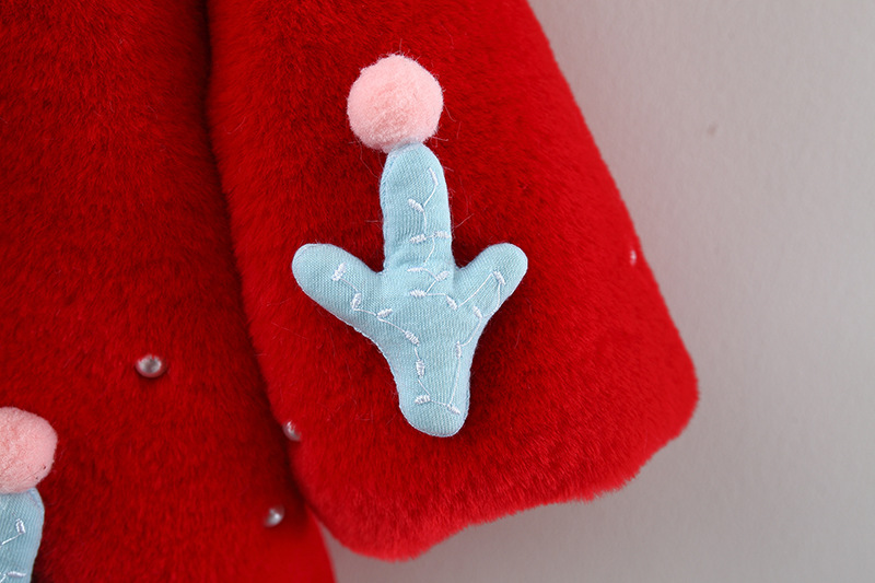 Palton rosu ciucurei (2)