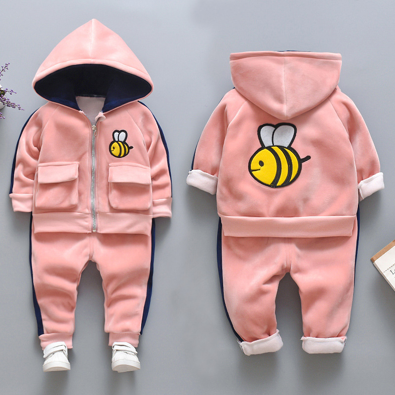 Set hainute roz albinuta