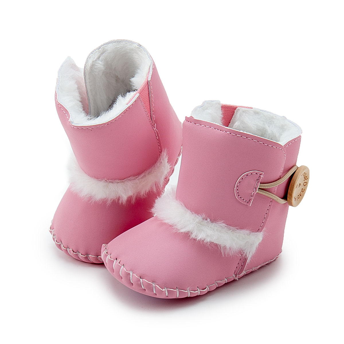 Cizmulite roz imblanite bebelusi profil