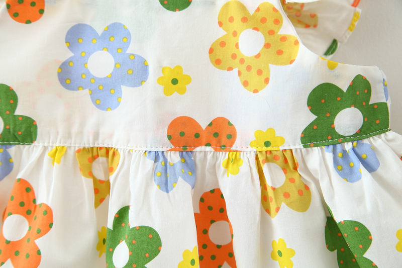 Rochita alba floricele colorate (11)