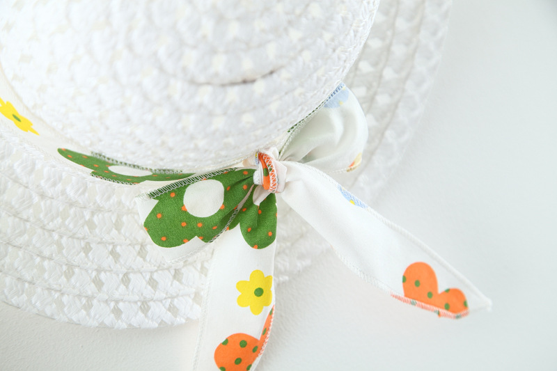 Rochita alba floricele colorate (6)