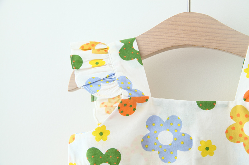 Rochita alba floricele colorate (8)