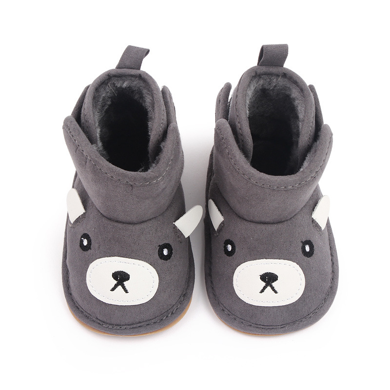 Papucei ursulet gri sus